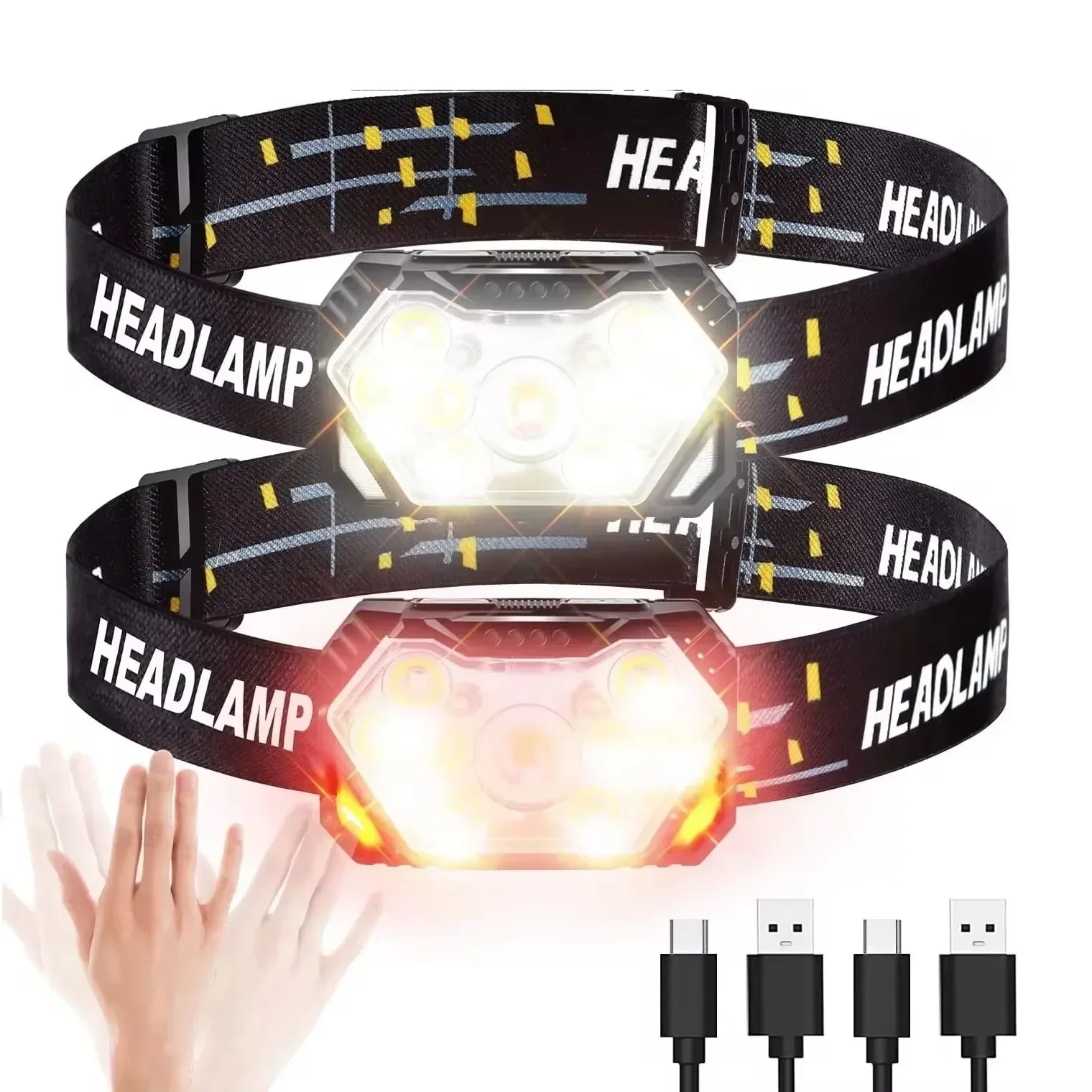 Powerful LED Sensor Headlamp U - Fish Finder Battery review and price