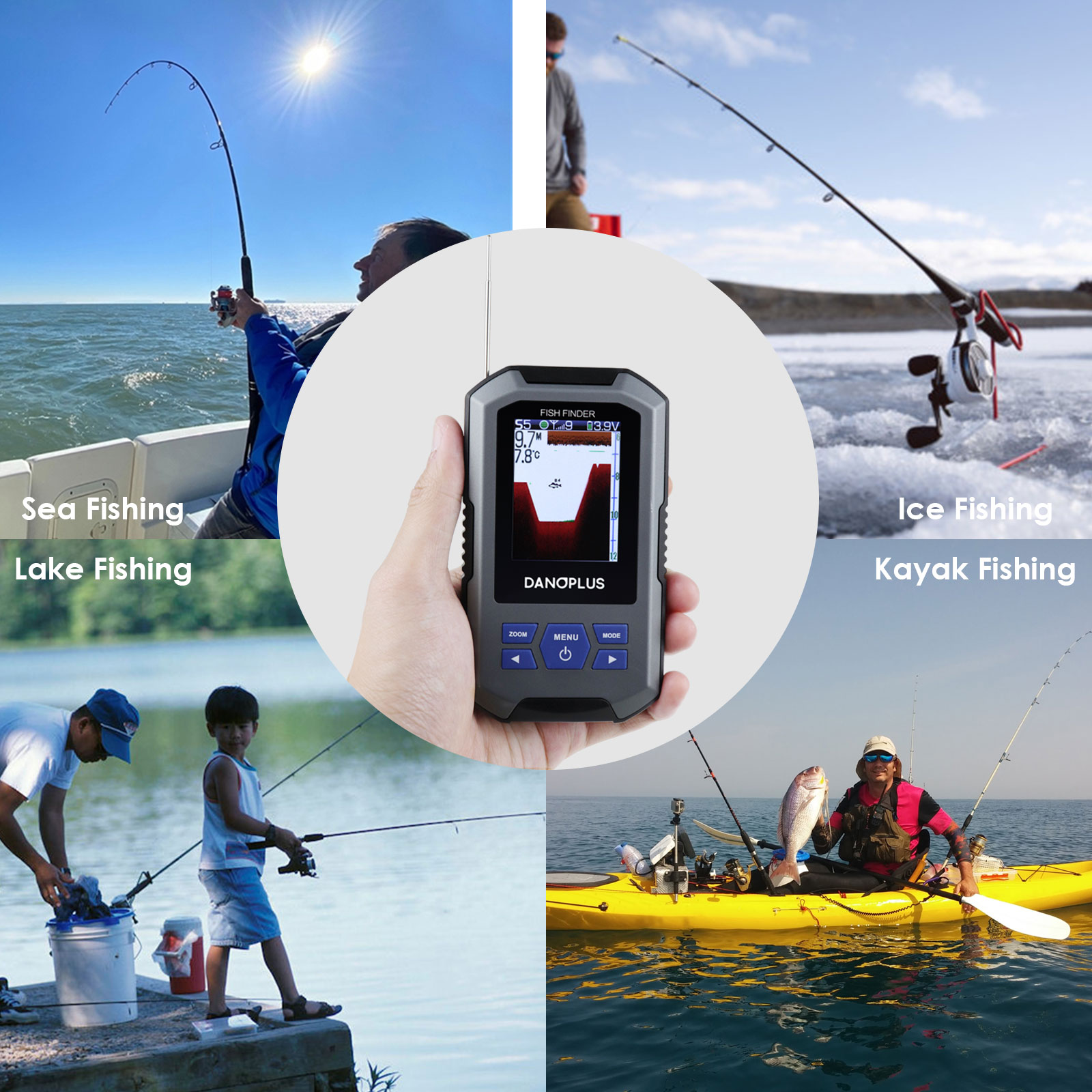 Fish Finder Wireless Sonar Sen - Fish Finder review and price