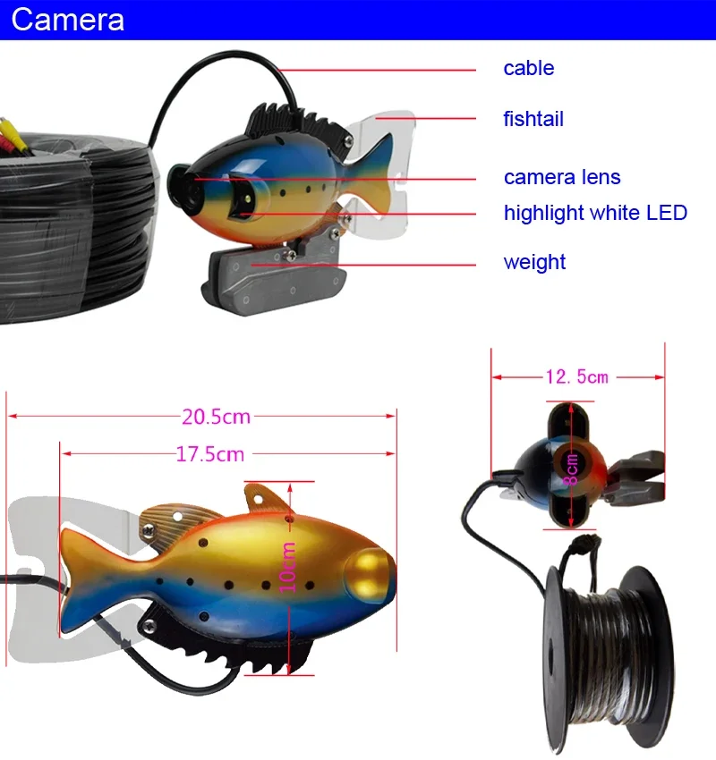 SY801 Full Waterproof Underwat - Fish Finder Portable review and price