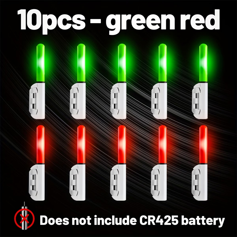 10pcs Rod Tip Light, Smart Fla - Fish Finder Battery review and price