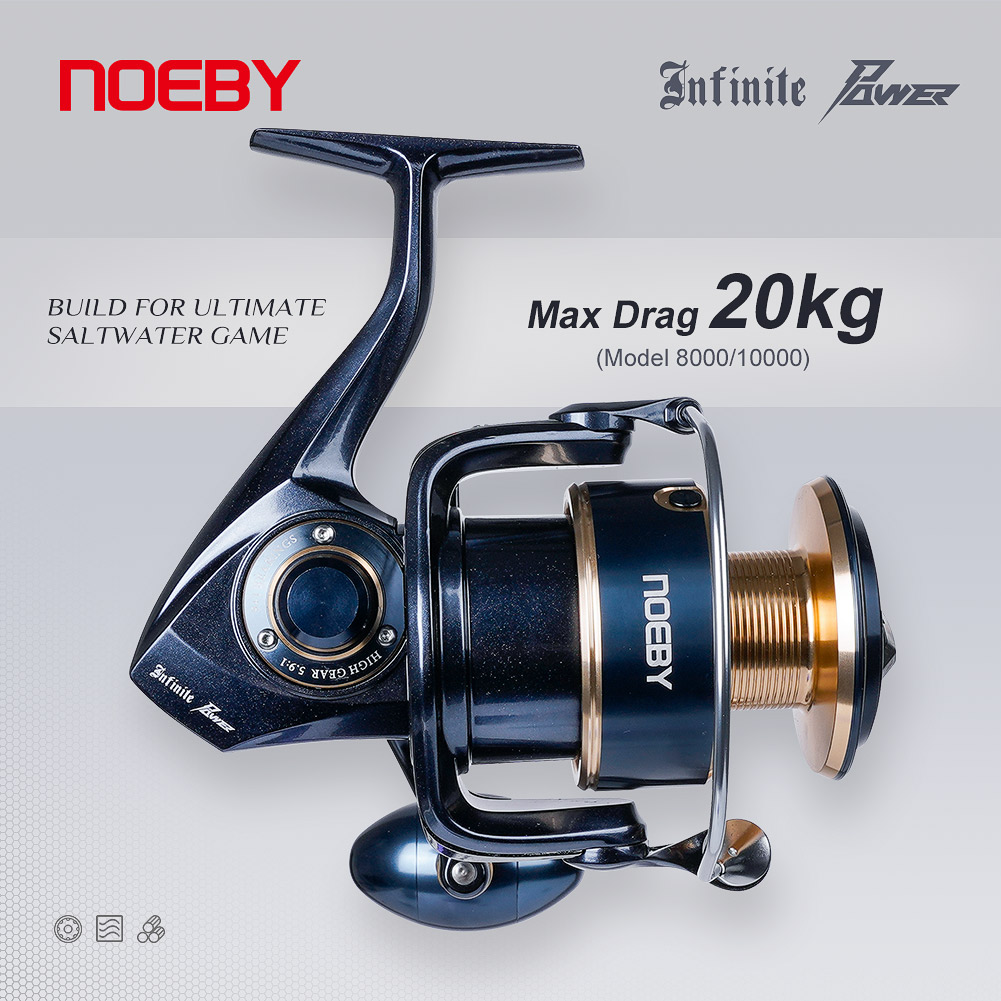 NOEBY Infinite Power Saltwater - Daiwa Reel Bg review and price